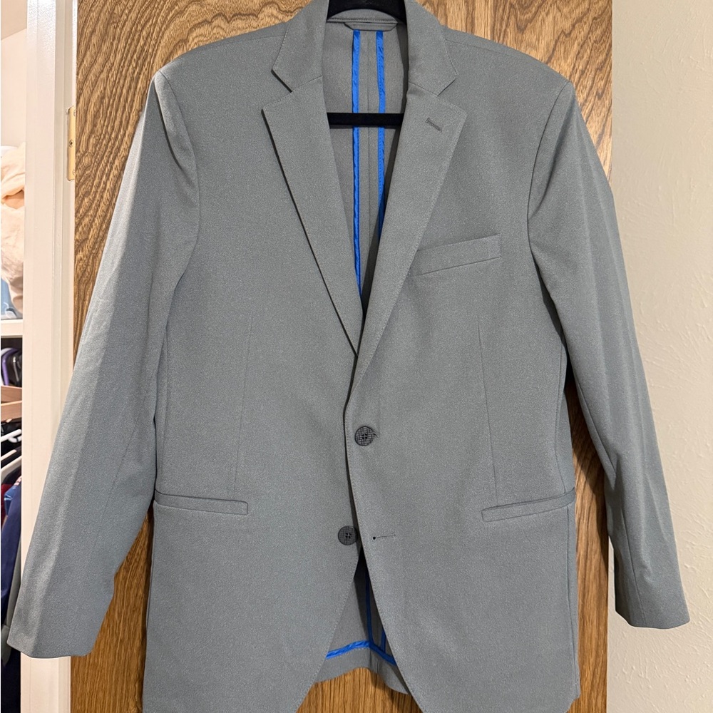 Twillory Performance Men's Blazer - Gray